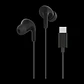 Auriculares con cable Xiaomi tipo C +micrófono/M2413E1 Color Negro - Miniatura 4