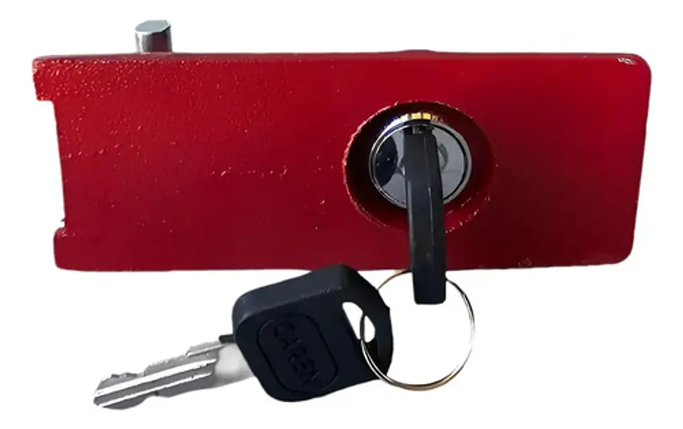 Palanca Destrabe Metálico Con Llave  Motor Veloti 1200 1500 4