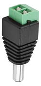 Pack Conector Macho De Poder Dc Cámaras 10 Unidades - Miniatura 2