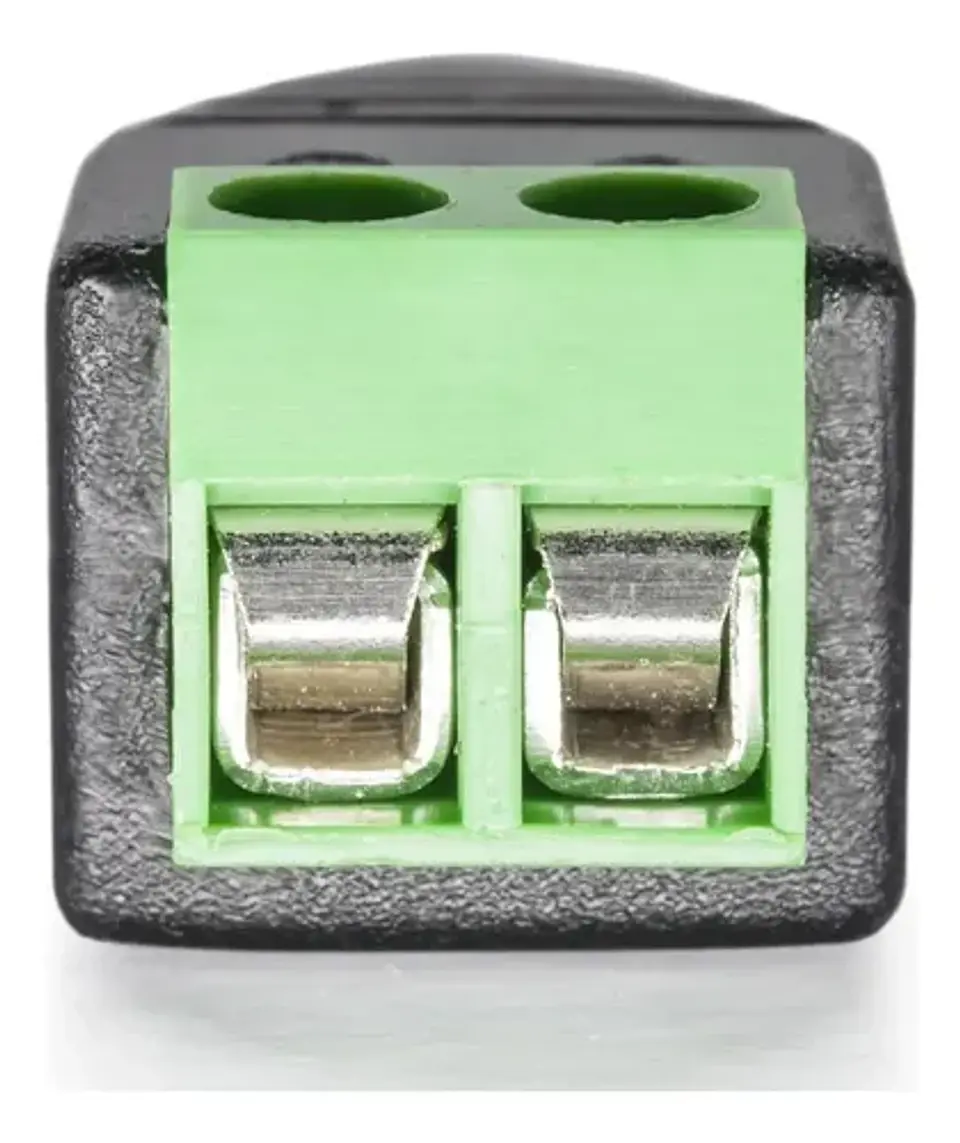 Pack Conector Macho De Poder Dc Cámaras 10 Unidades 5