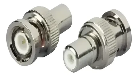 Adaptador Bnc Macho A Rca Hembra