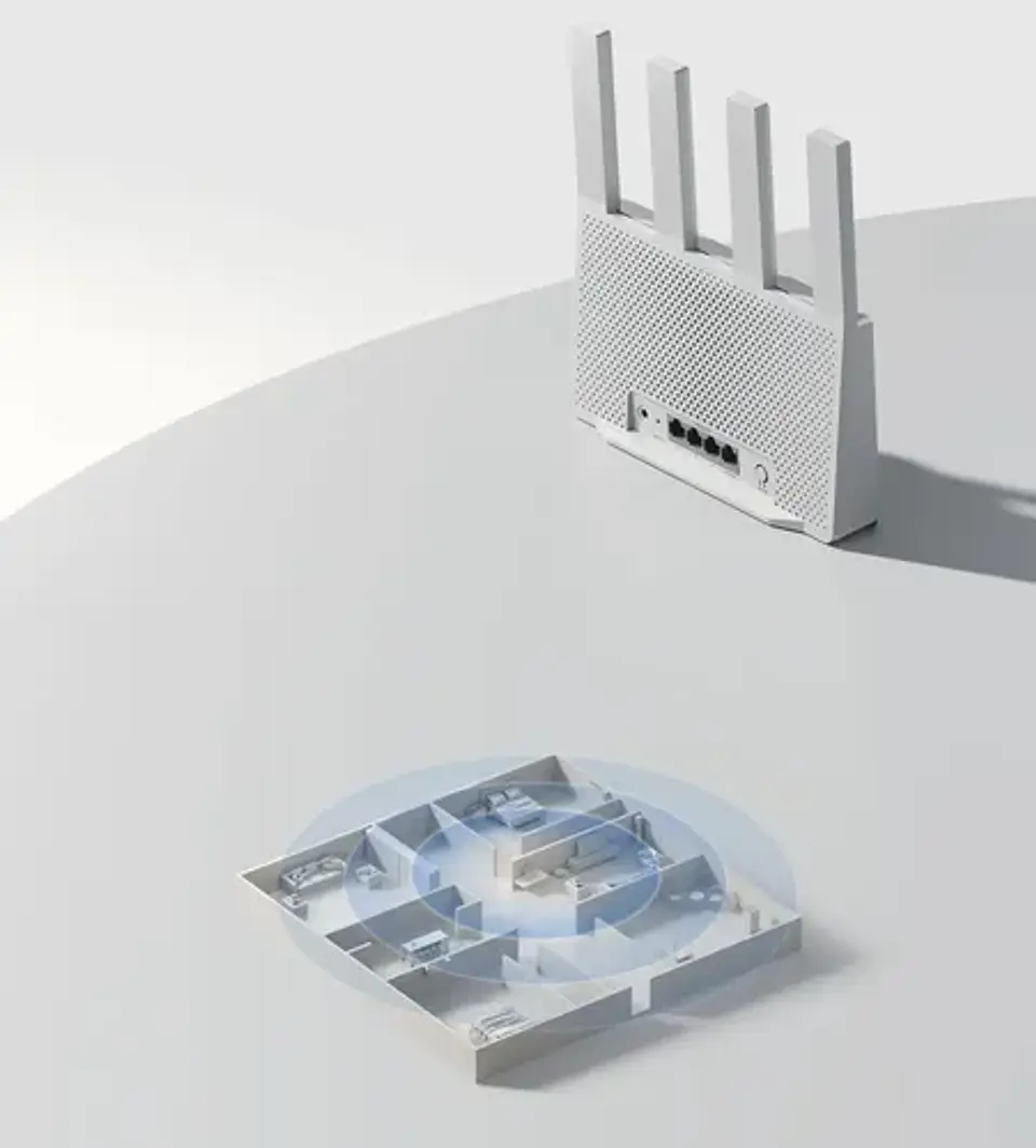 Router Xiaomi Be3600 Wi-fi 7 Mesh Mlo de doble banda con puerto de 2,5 g 5