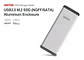 Cofre Porta Ssd M.2 Sata Aluminio Usb 3.0 - Miniatura 3