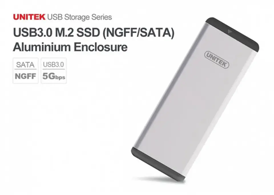 Cofre Porta Ssd M.2 Sata Aluminio Usb 3.0 3