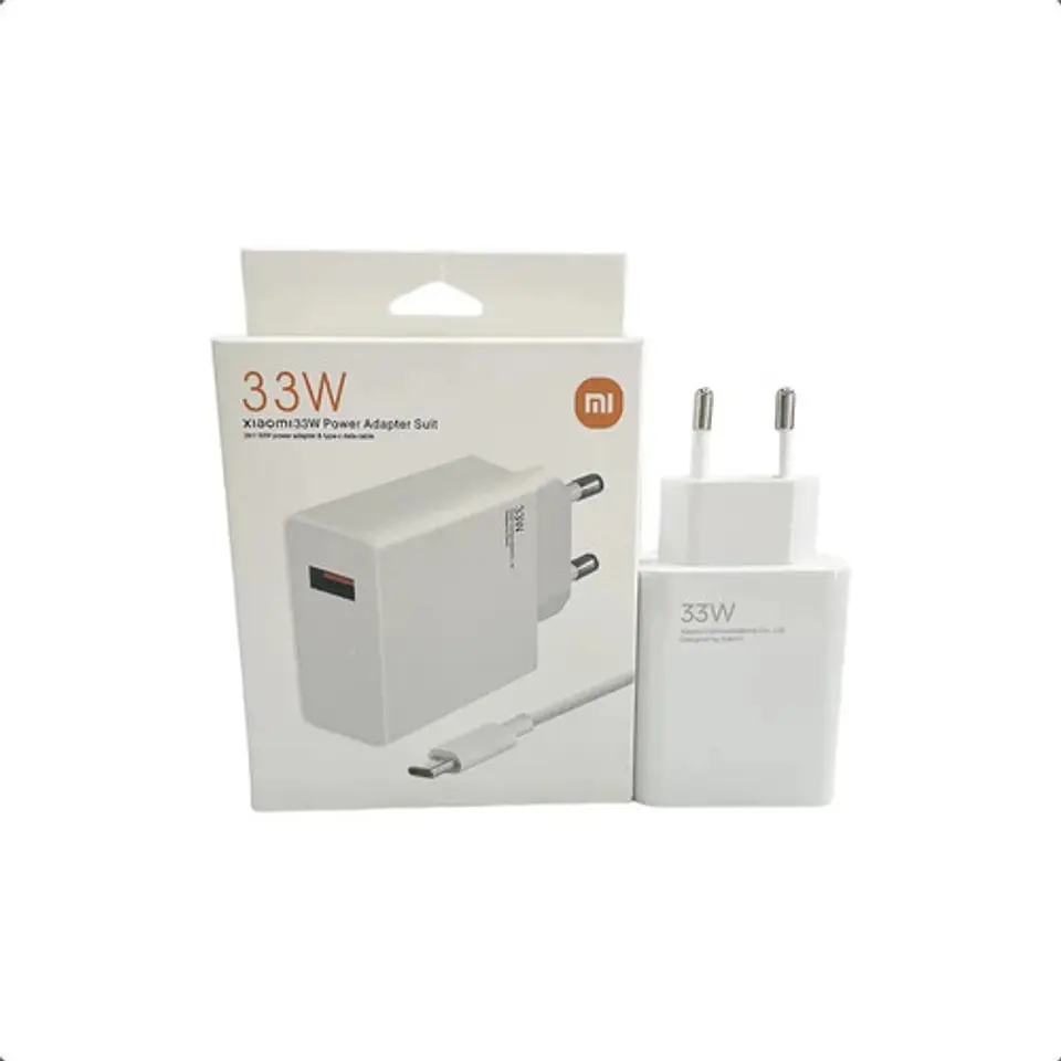 Cargador Xiaomi 33w Charging Turbo Combo Type-a Con Cable 2