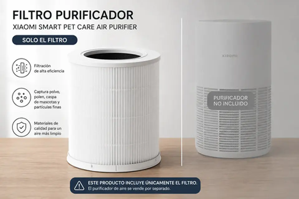 Filtro Purificador Xiaomi Smart Pet Care Air Purifier 5