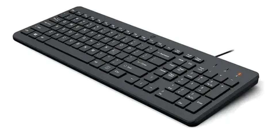 Teclado Alámbrico Hp 150 Negro Español Latinoamérica 2