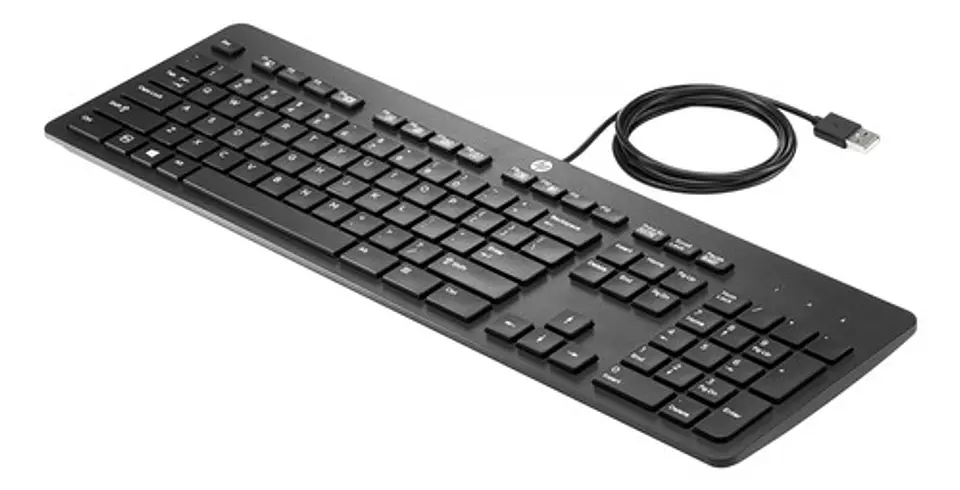 Teclado Alámbrico Hp 150 Negro Español Latinoamérica 3