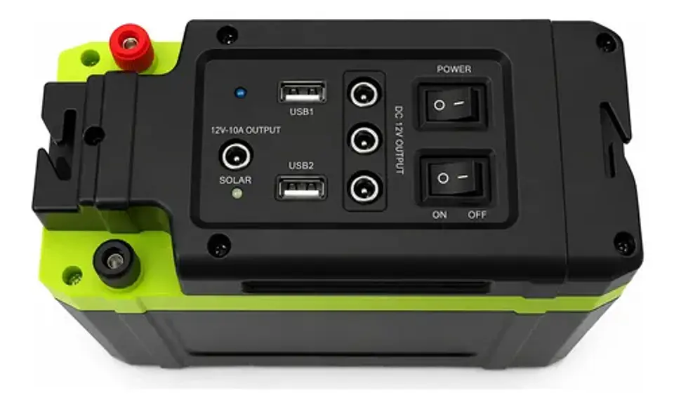 Estación De Energía Solar 84wh Recargable 2 Usb Linterna Led 2