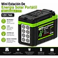 Estación De Energía Solar 84wh Recargable 2 Usb Linterna Led - Miniatura 3