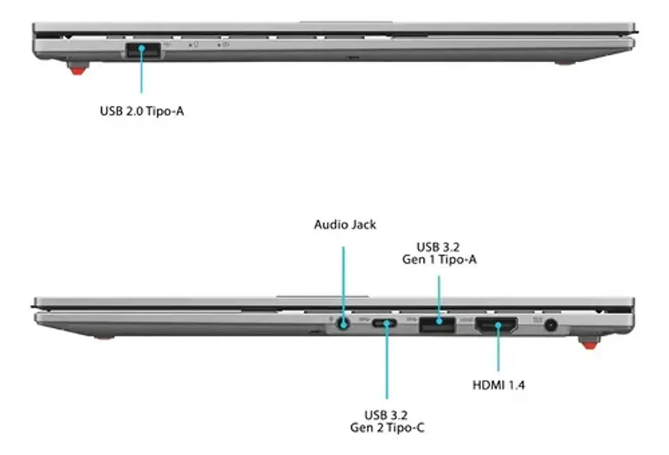 Asus Vivobook Go 15 Oled E1504ga I3 8gb 256gb 15.6 Oled Full ( Openbox). 6