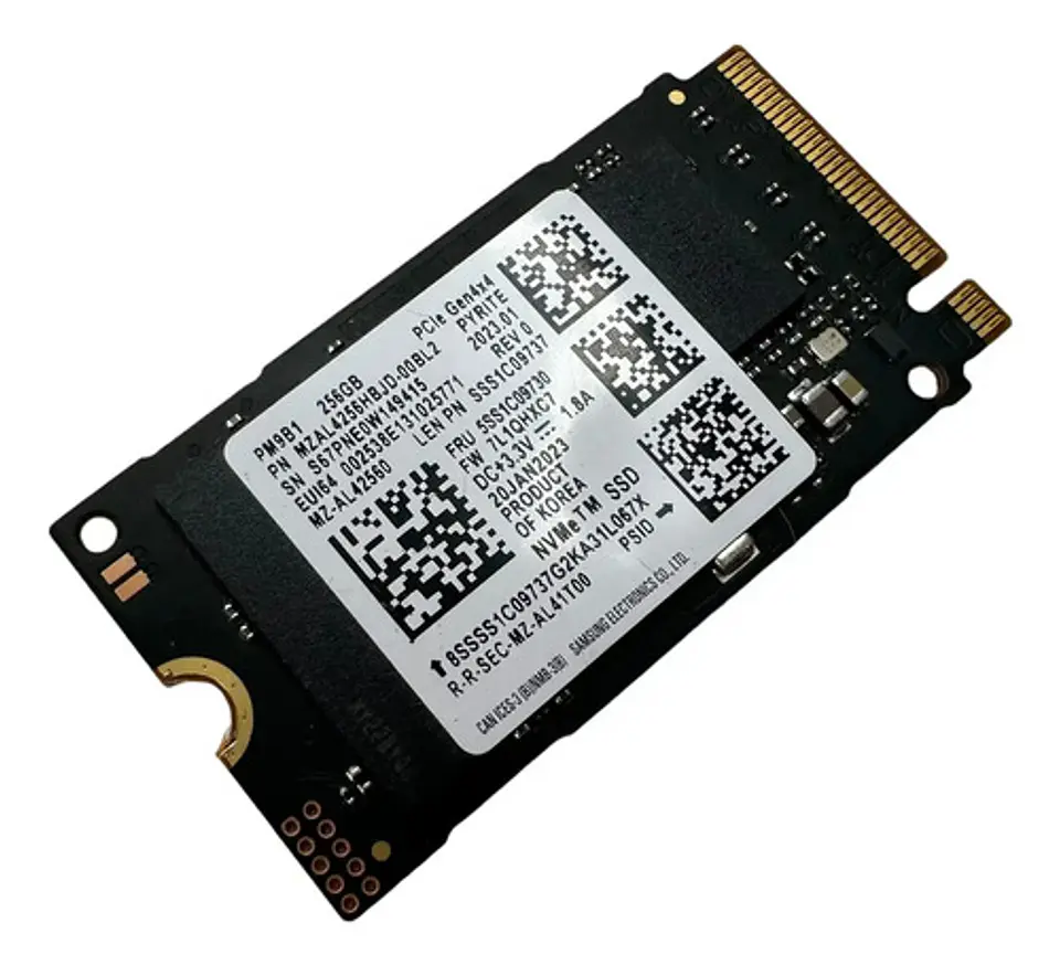 Disco Ssd M.2 Samsung Pm9b1 256gb Nvme Pcie 4.0 X4 2242 4