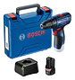 Taladro Atornillador Bosch Gsr 120-li 12v 2 Baterías Maletín - Miniatura 1