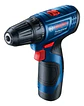 Taladro Atornillador Bosch Gsr 120-li 12v 2 Baterías Maletín - Miniatura 2