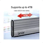 Cofre Case Lexar Usb-c Ssd M.2 Nvme Usb-3.2 Aluminio 10gbs - Miniatura 5