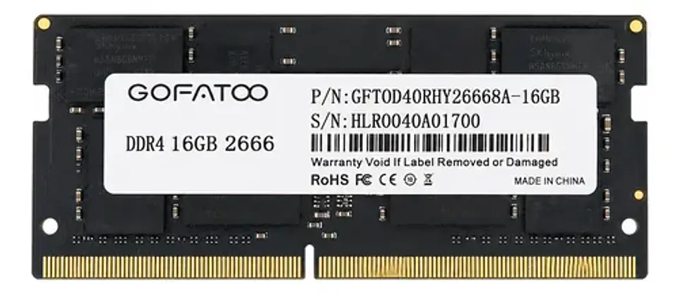 Memoria Ram Notebook Sk Hynix 16gb Ddr4 2666mhz Sodimm 1rx8 2