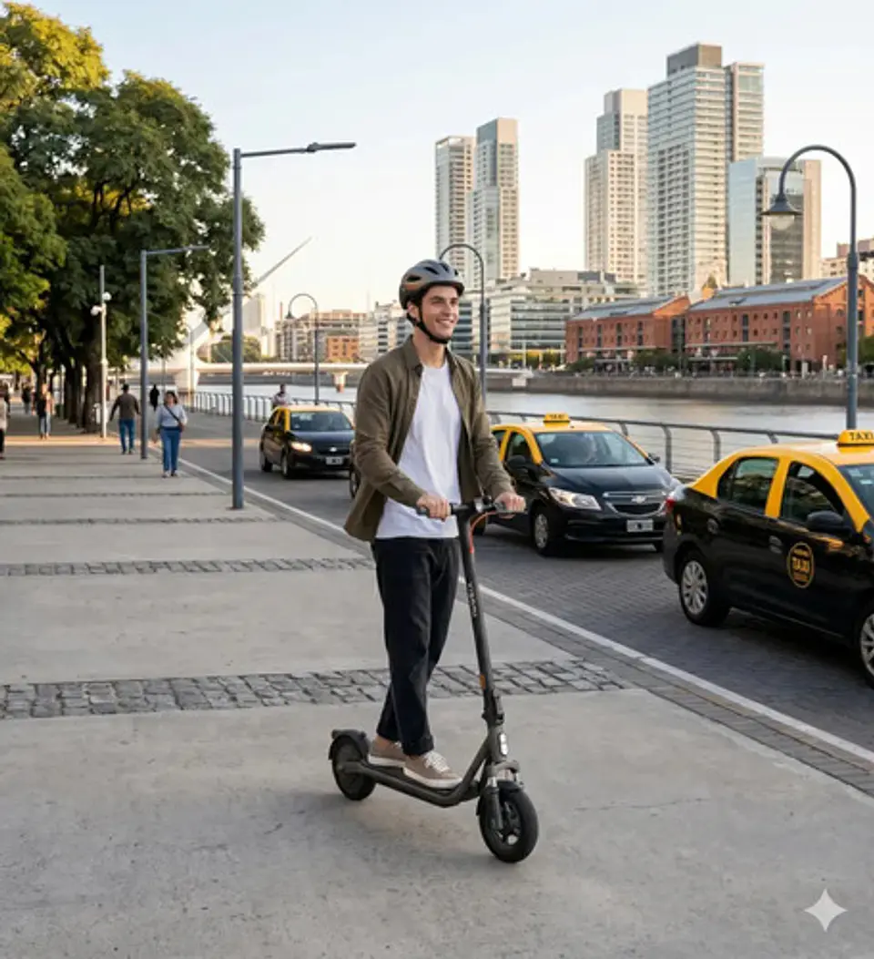 Scooter Eléctrico Xiaomi 6 Lite Color Negro 500w Max Autonomía 25km Suspensión Doble Gris Oscuro 3