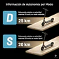 Scooter Eléctrico Xiaomi 6 Lite Color Negro 500w Max Autonomía 25km Suspensión Doble Gris Oscuro - Miniatura 6