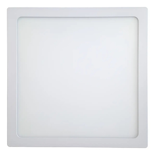 Foco Panel Led Plafon Sobrepuesto 18w Blanca Fria Wellmax