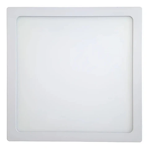 Foco Panel Led Plafon Sobrepuesto 18w Blanca Fria Wellmax