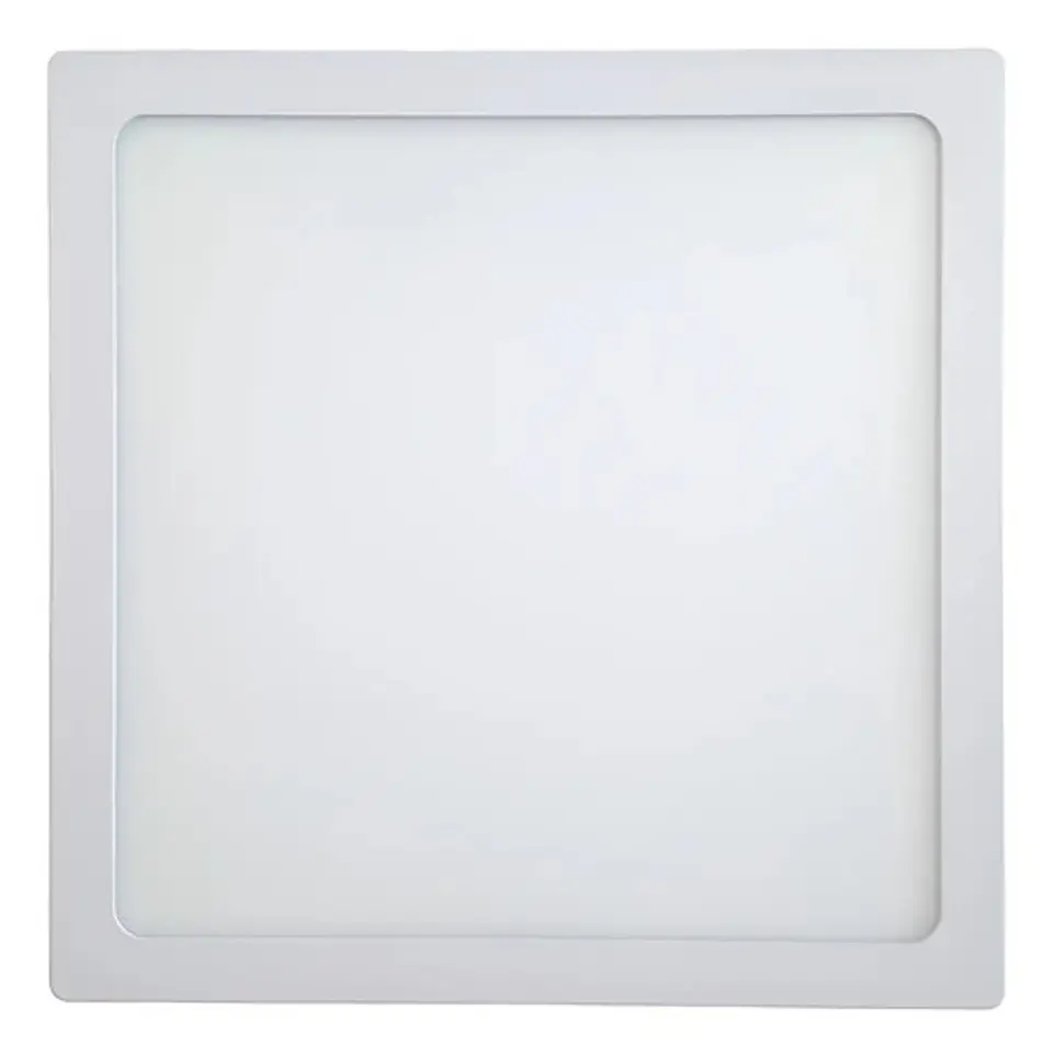 Foco Panel Led Plafon Sobrepuesto 18w Blanca Fria Wellmax 1