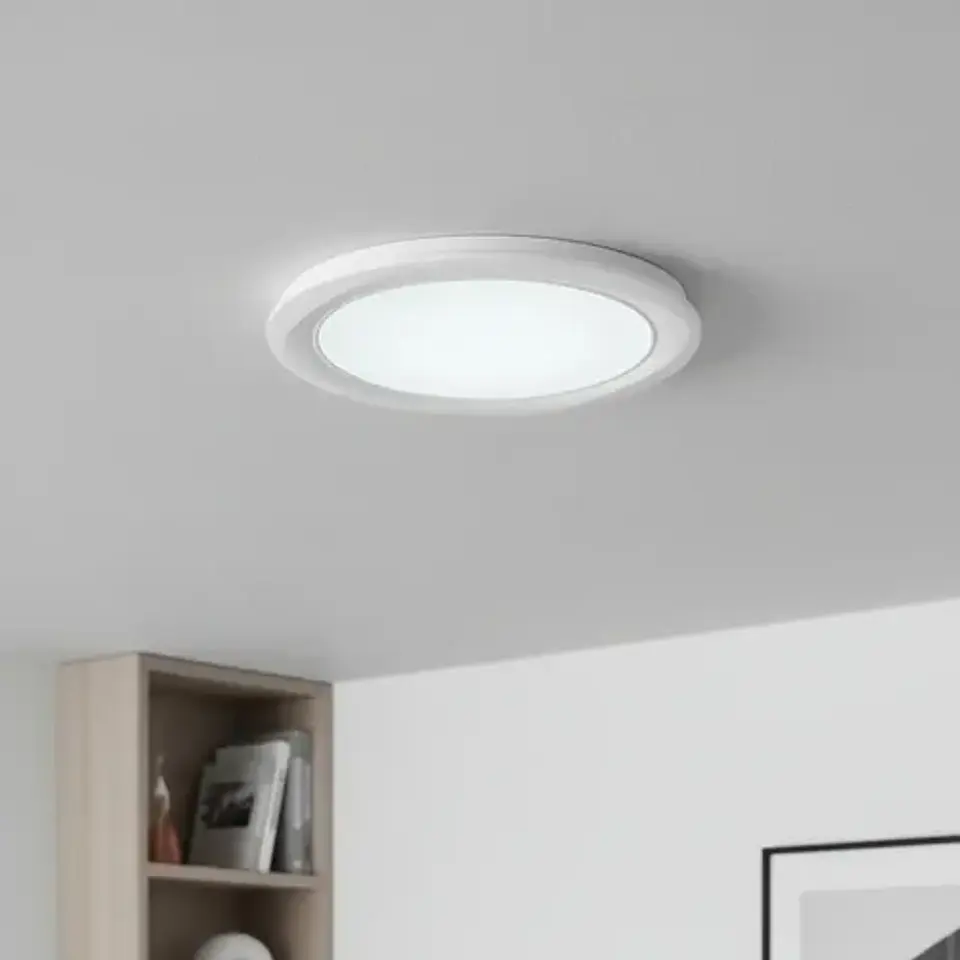 Foco Panel Led Plafon Sobrepuesto 18w Blanca Fria Wellmax 5