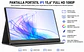 Monitor Portátil 15,6 Pulgadas Con Usb C Full Hd Altavoces - Miniatura 4
