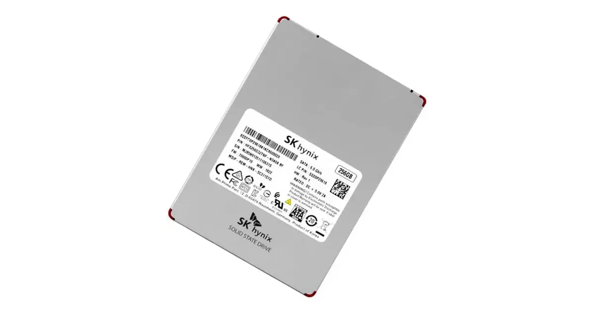 Disco Ssd Sk Hynix Hfs256g32tnh 256gb Sata Iii 2.5 Oem Gris
