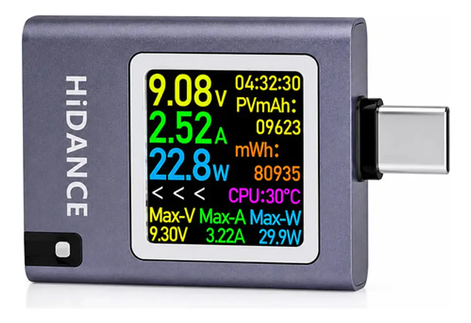 Tester Usb Digital 13 En 1 Pd3.1 Usb-cvoltaje Corriente Pote 2