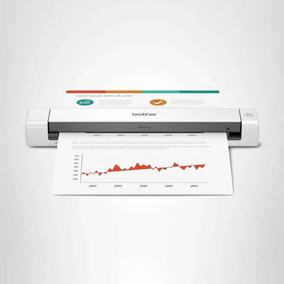 Escaner Brother Ds-640 Portátil Usb 3.0 16 Ppm 600 Dpi 9