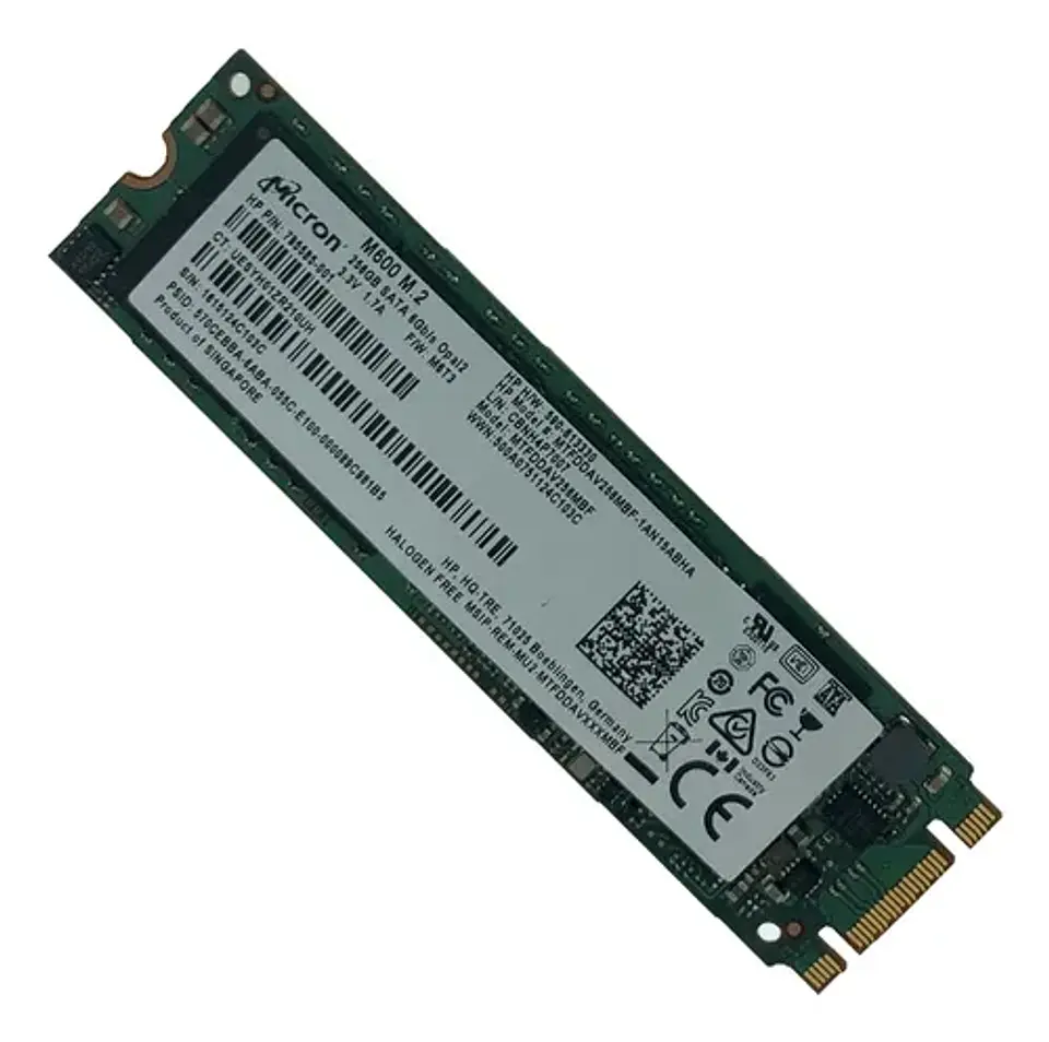 Ssd Micron M600 256gb M.2 Sata Iii 2280 Oem 2