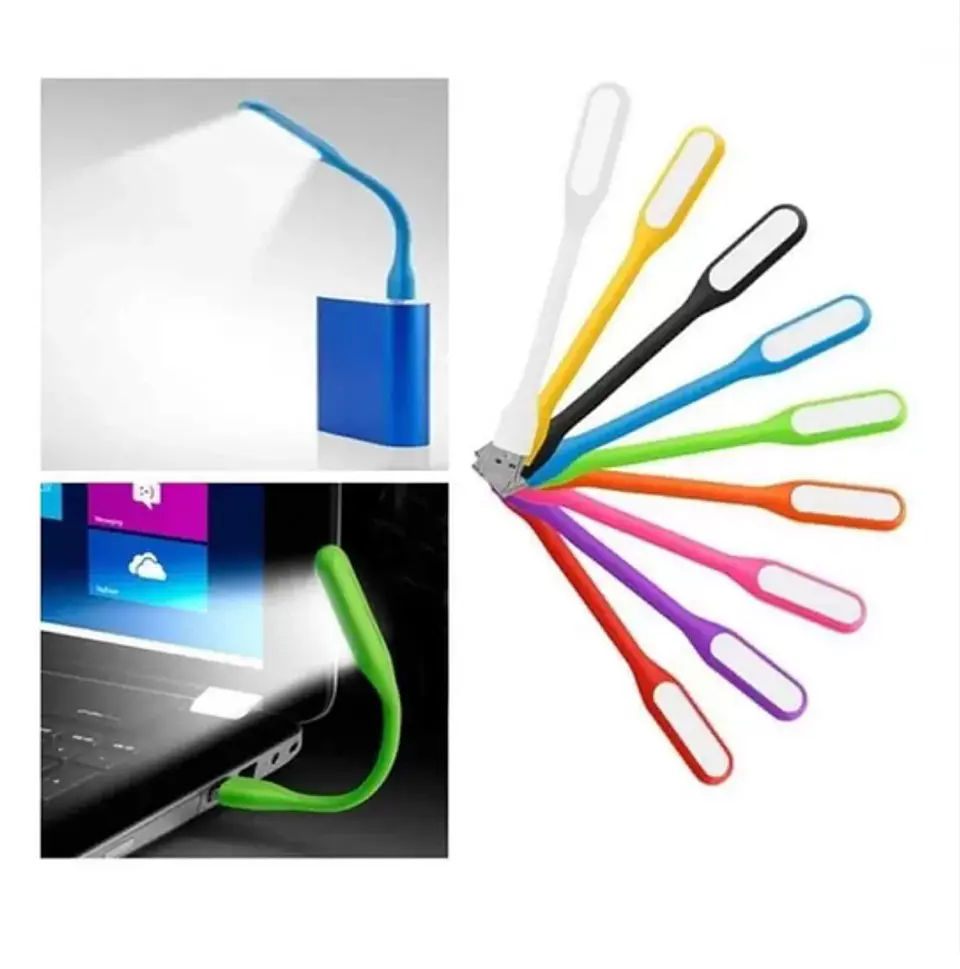 Luz Lampara Led Usb De Silicona Notebook 2