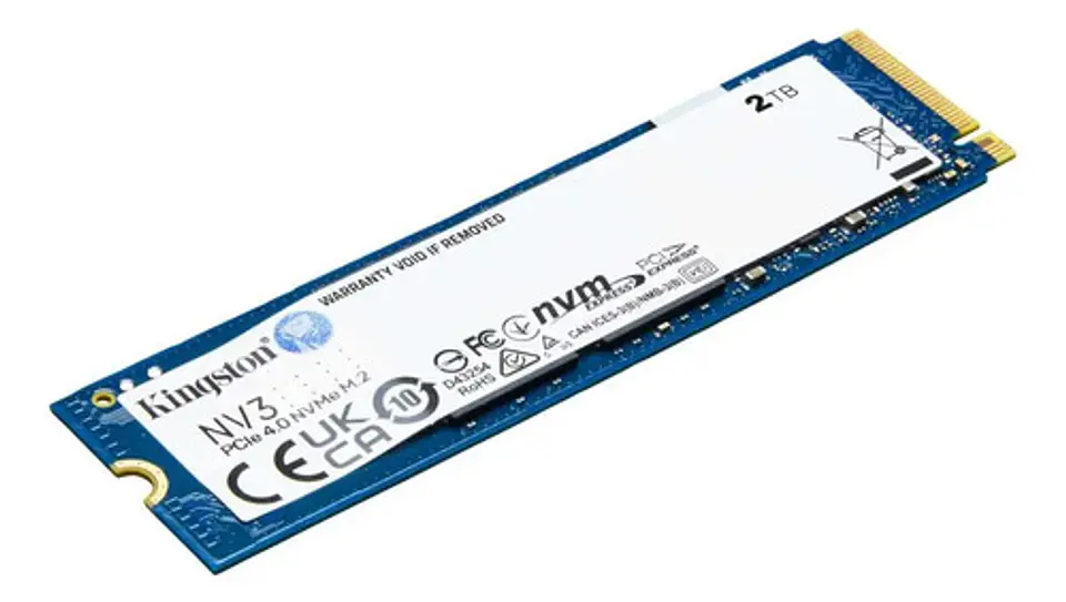 Ssd Kingston Nv3 De 2tb Nvme Pcie 4.0 Lec/esc 6000/4000mb/s 2