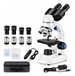 Microscopio Profesional 40x-2000x Wf10x/wf25x Usb Bolso Blanco - Miniatura 2