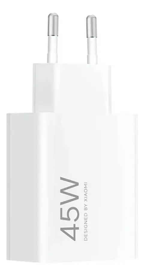 Cargador Xiaomi De Carga Rápida De 45 W Tipo A Color Blanco