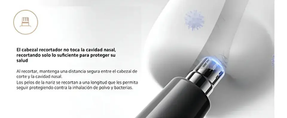 Recortador De Vello Nasal Xiaomi Nose Hair Trimmer 2
