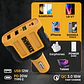 Dewalt Cargador De Carro Usb C De 60 W Y 4 Puertos Compatible Con iPhone 15 - Samsung Para Encendedor De Cigarrillos Amarillo - Miniatura 5