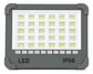 Foco Led Solar Portátil Emergencia Led Usb 1500w Ip66 - Miniatura 1