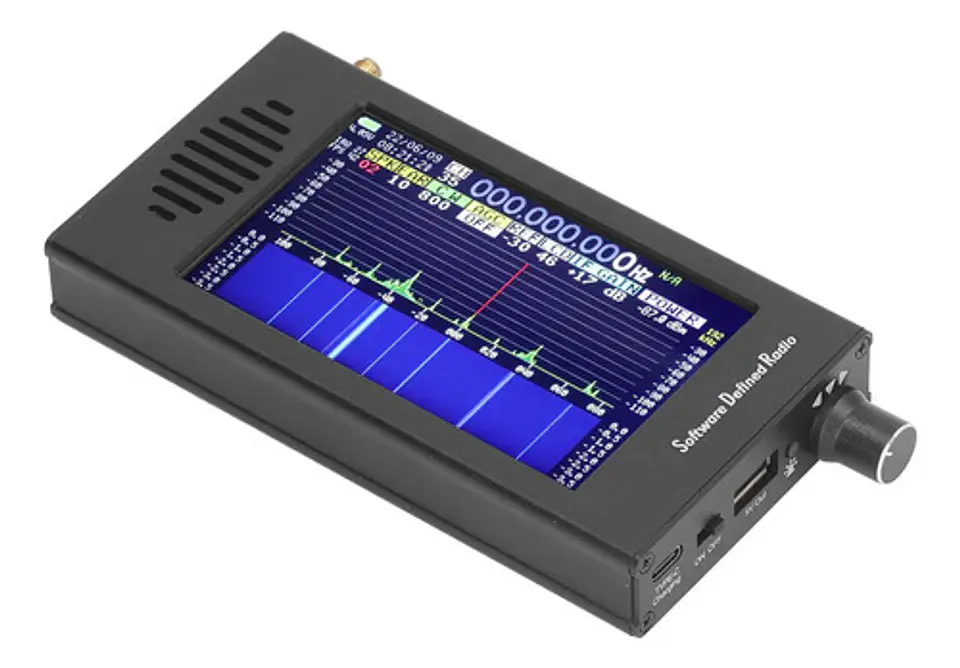 Receptor Sdr Portátil Dsp 4.3  Pantalla Táctil 100 Khz149 M 6