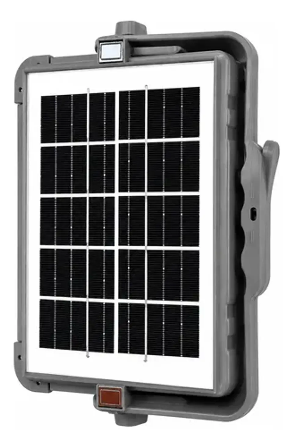 Foco Led Solar Emergencia Led Usb 1500w Ip66 5 Modos Gris 5