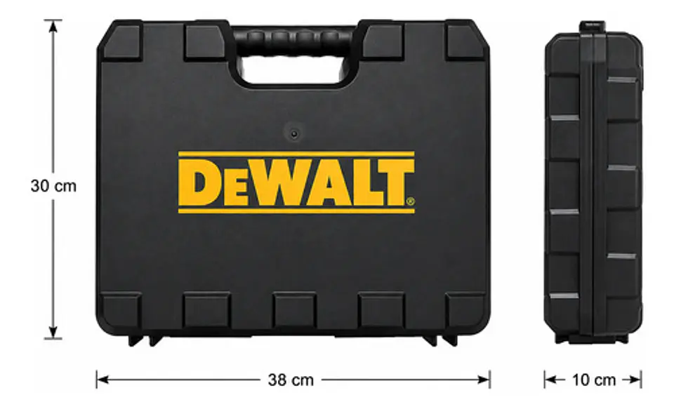 Maleta Dewalt Atornilladores Y Taladros Dewalt 38 Cm X 30 Cm 2