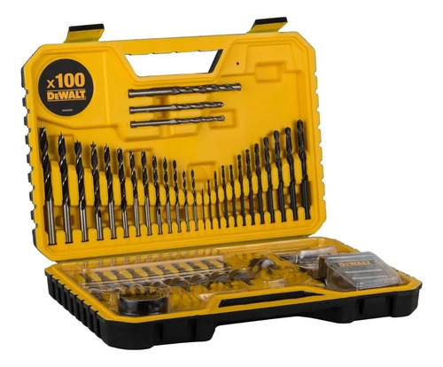 Set 100 Piezas Para Taladrar Y Atornillar Dewalt Dt71563-qz