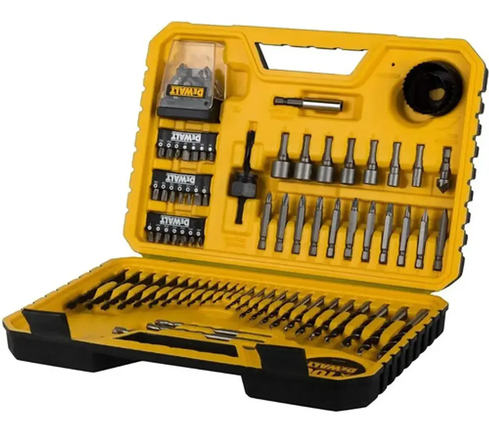 Set Dewalt 100 Piezas Para Taladrar Y Atornillar Dt71563-qz 2