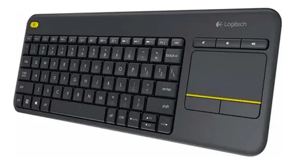 Teclado Inalámbrico K400 Plus Logitech color Negro Idioma Español 1