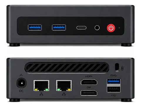 Mini Pc Computador Ryzen 5 3550h 8gb 256gb Ssd Wifi Bt 4k