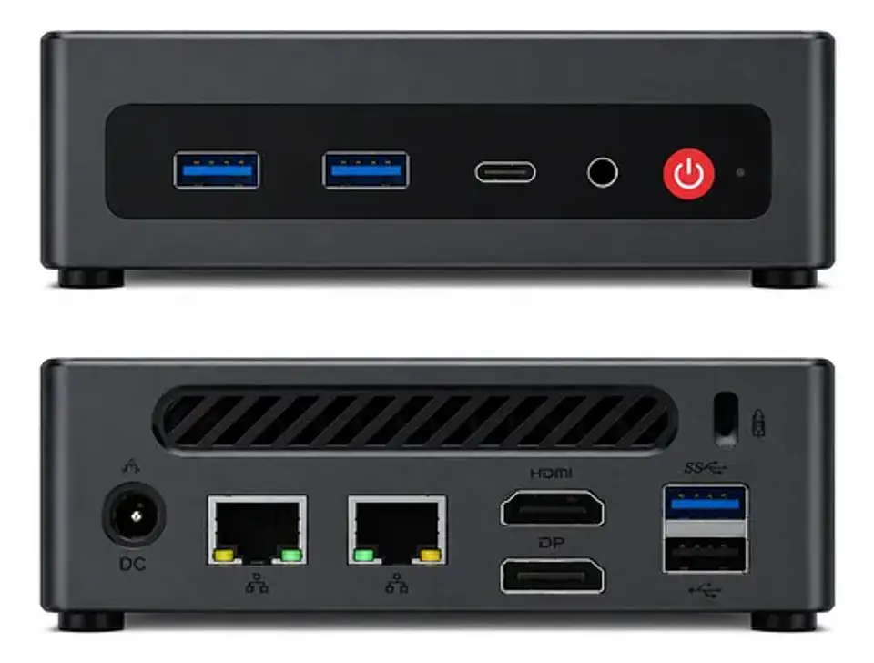 Mini Pc Computador Ryzen 5 3550h 8gb 256gb Ssd Wifi Bt 4k 1