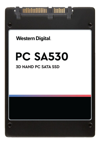 Ssd Western Digital Pc Sa530 512gb 2.5 Sata Iii 6gb/s Reacondicionado"
