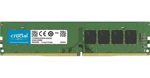 Memoria Ram Crucial 8gb Ddr4 2666mhz Udimm Pc4-21300 Oem