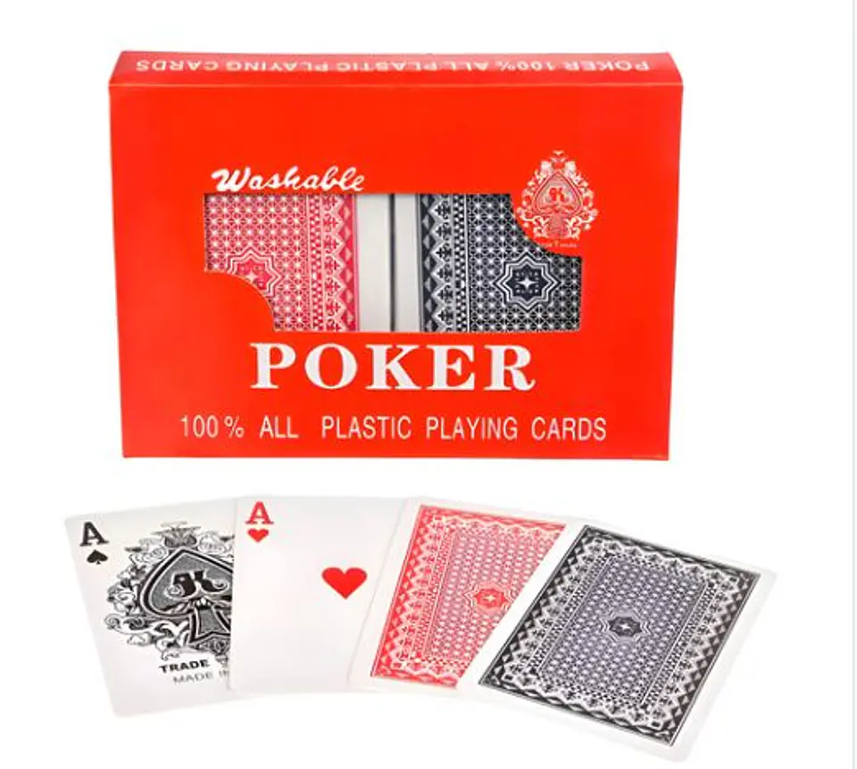 Juego De Naipe Cartas Barajas Inglesas Plastificadas 1