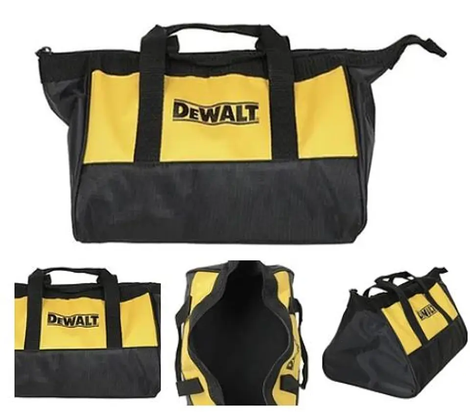 Dewalt Bolso Original Portaherramientas 28cm Firme Con Cierr 1